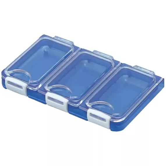 Коробка Meiho Wp-3 115x73x18mm к:blue, фото 